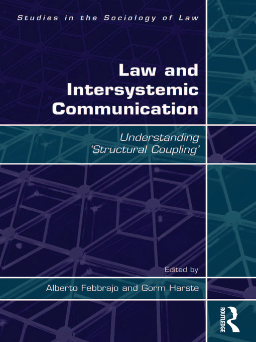 Upplýsingar um Law and Intersystemic Communication eftir Gorm Harste - Biðlisti